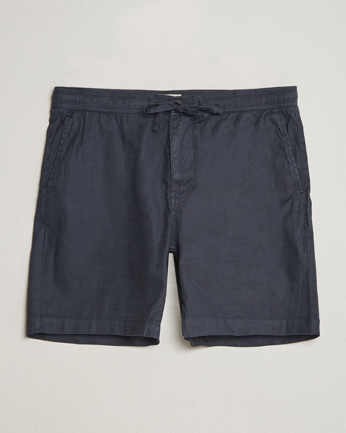 Mies | Shortsit | Morris | Fenix Linen Shorts Dark Blue