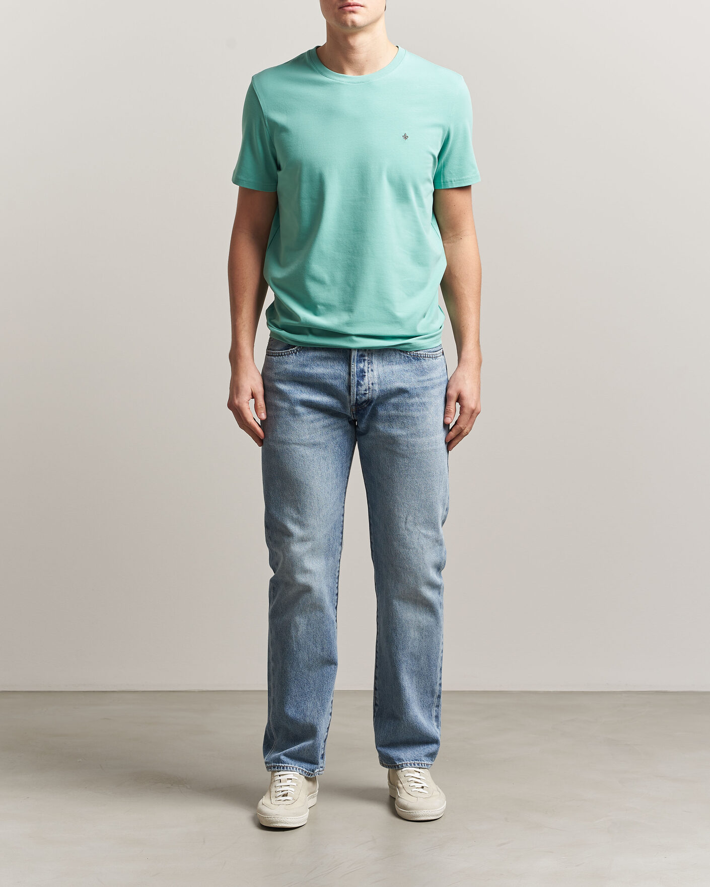 Mies | T-paidat | Morris | James T-Shirt Green
