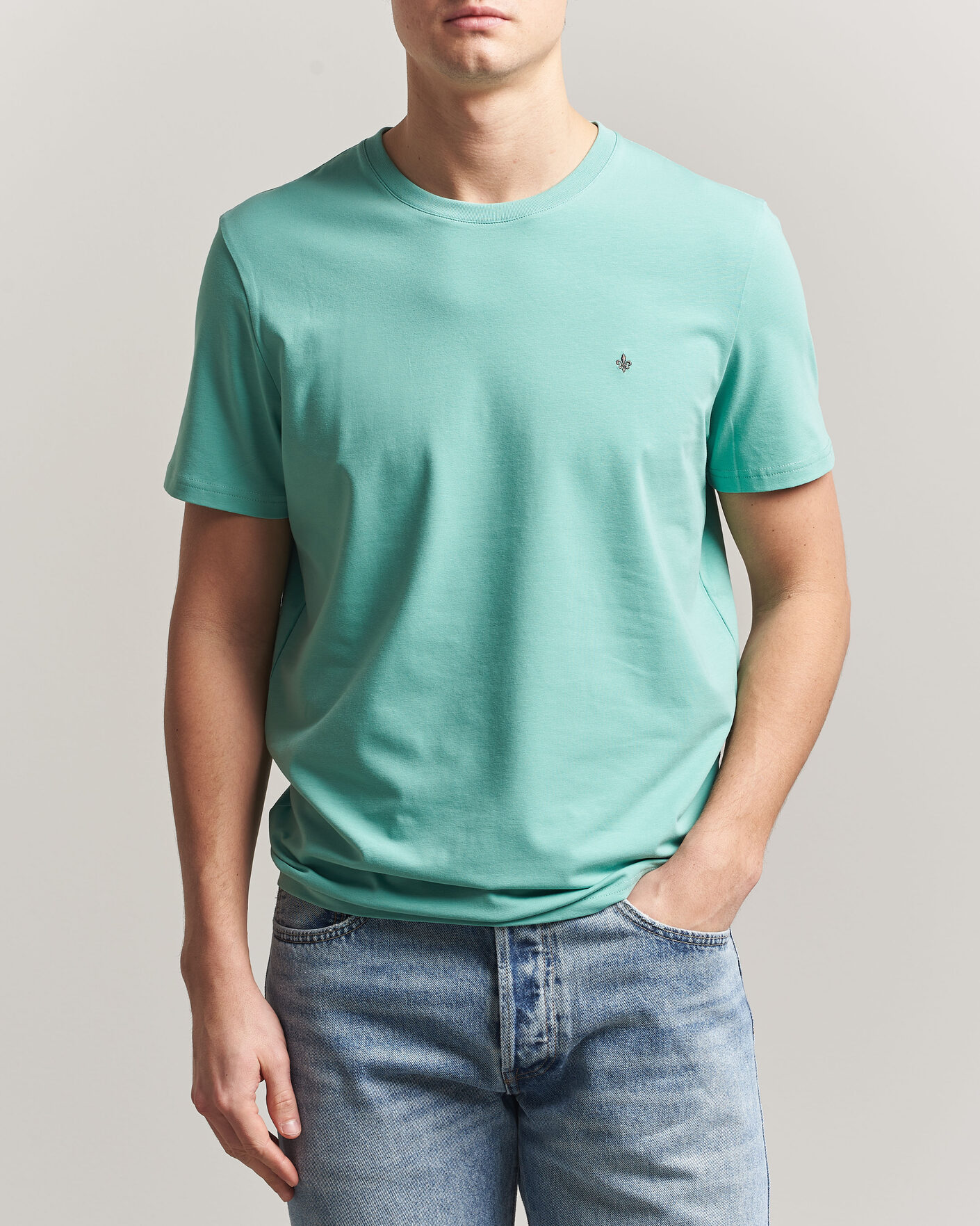 Mies | T-paidat | Morris | James T-Shirt Green