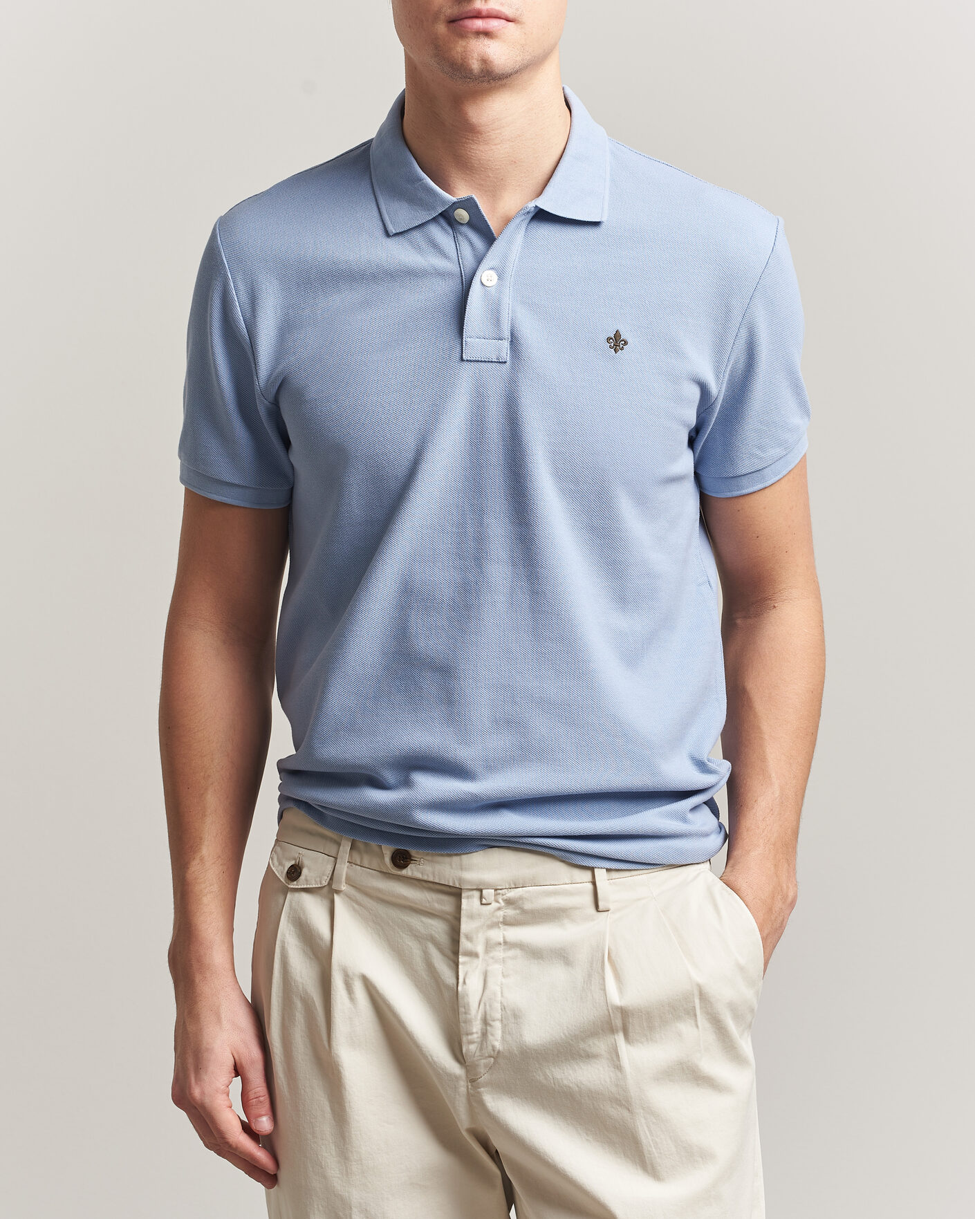 Mies | Pikeet | Morris | New Pique Light Blue