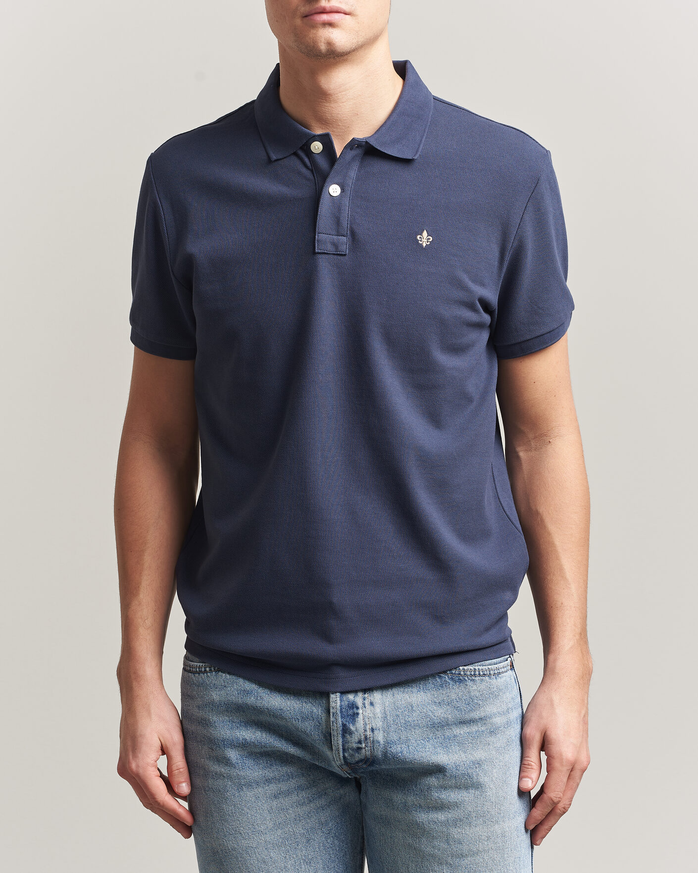 Mies | Pikeet | Morris | New Pique Dark Blue