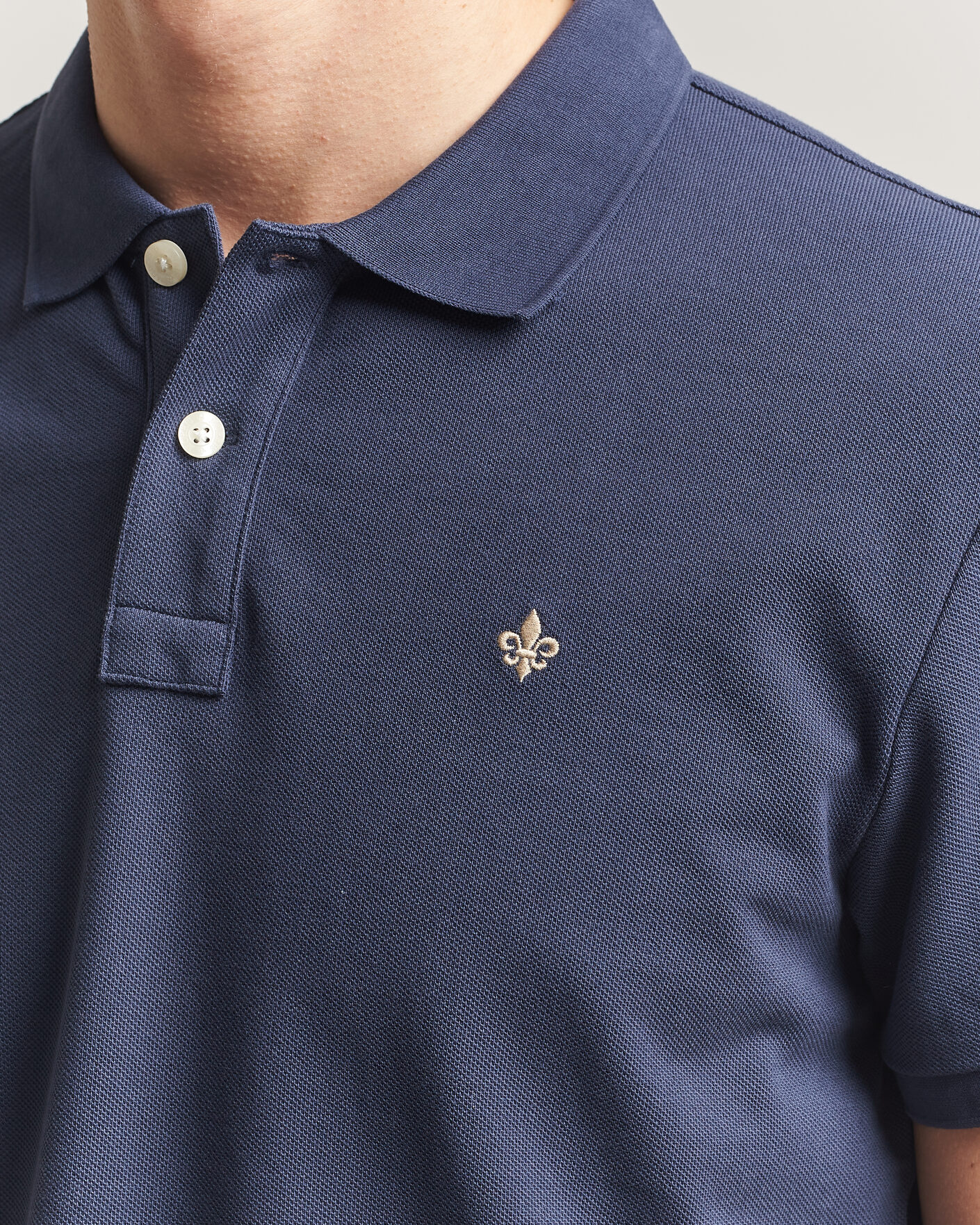 Mies | Pikeet | Morris | New Pique Dark Blue