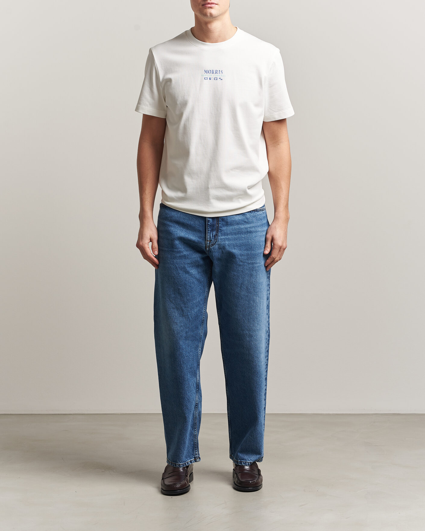 Mies | T-paidat | Morris | Nevile T-Shirt White