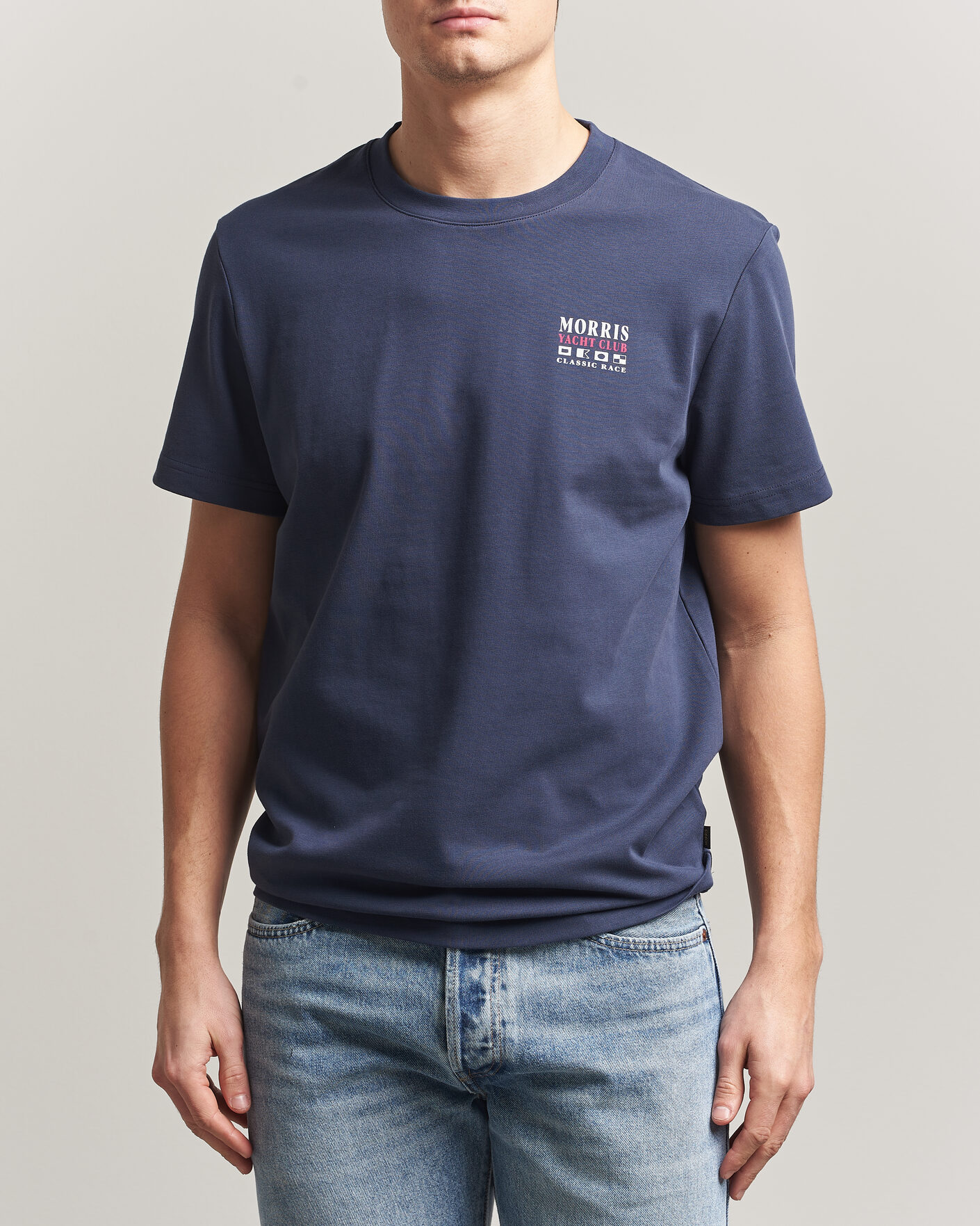 Mies | T-paidat | Morris | Nevile T-Shirt Navy