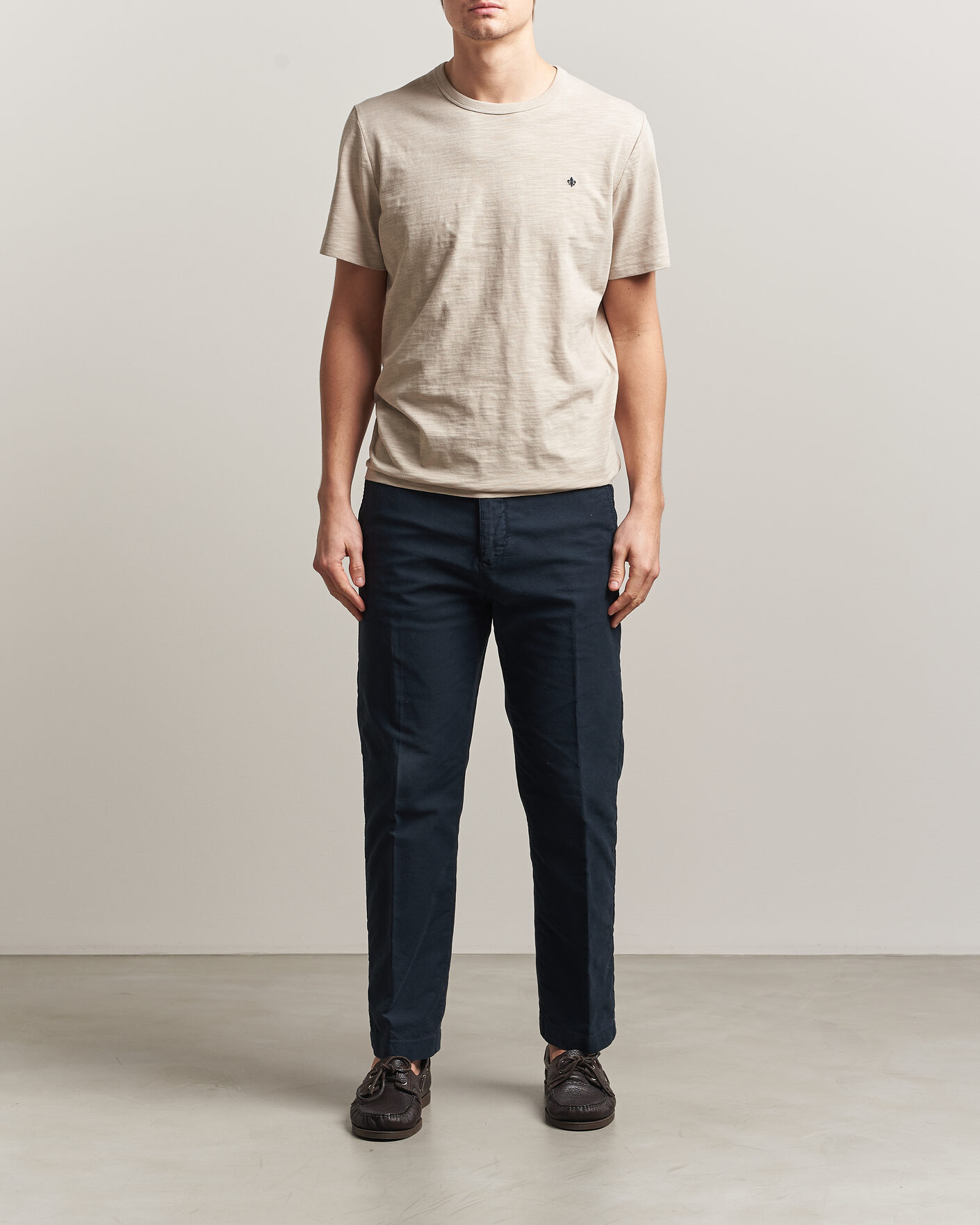 Mies | T-paidat | Morris | Watson Slub T-Shirt Khaki