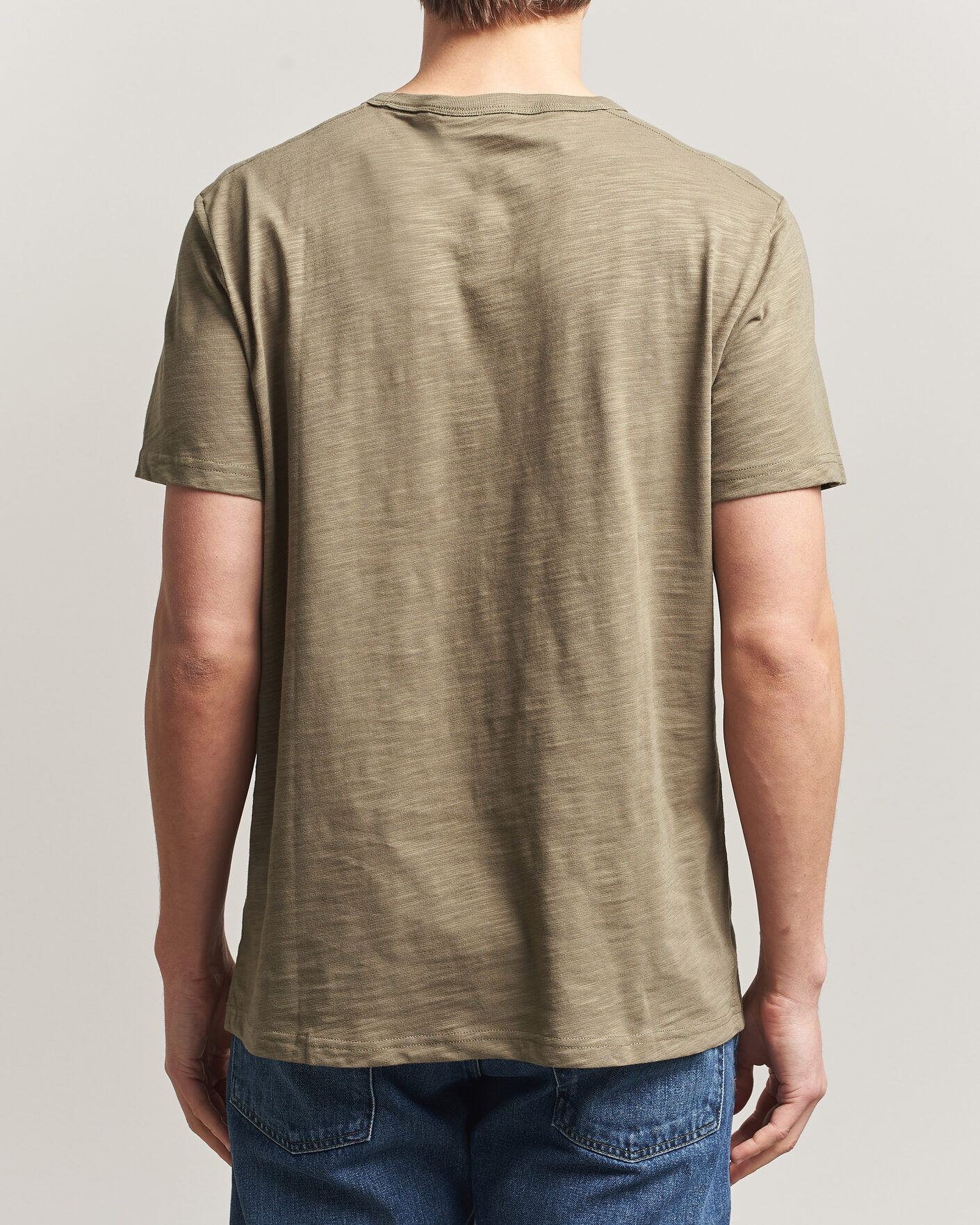 Mies | T-paidat | Morris | Watson Slub T-Shirt Olive