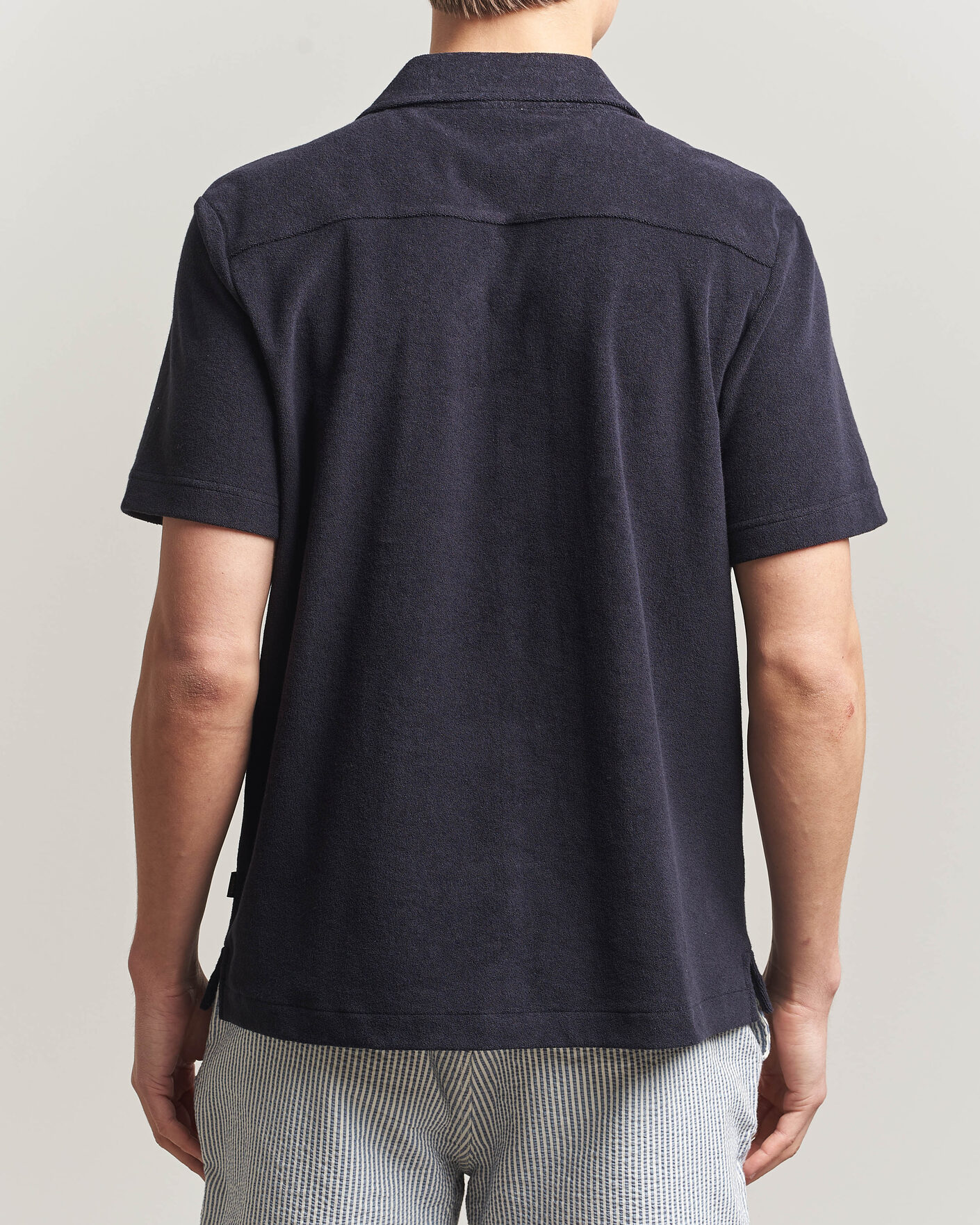 Mies | Pikeet | Morris | Lily Terry Shirt Navy