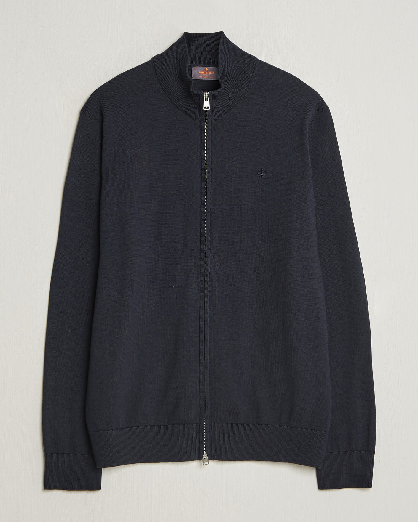 Mies | Puserot | Morris | Riley Zip Cardigan Navy