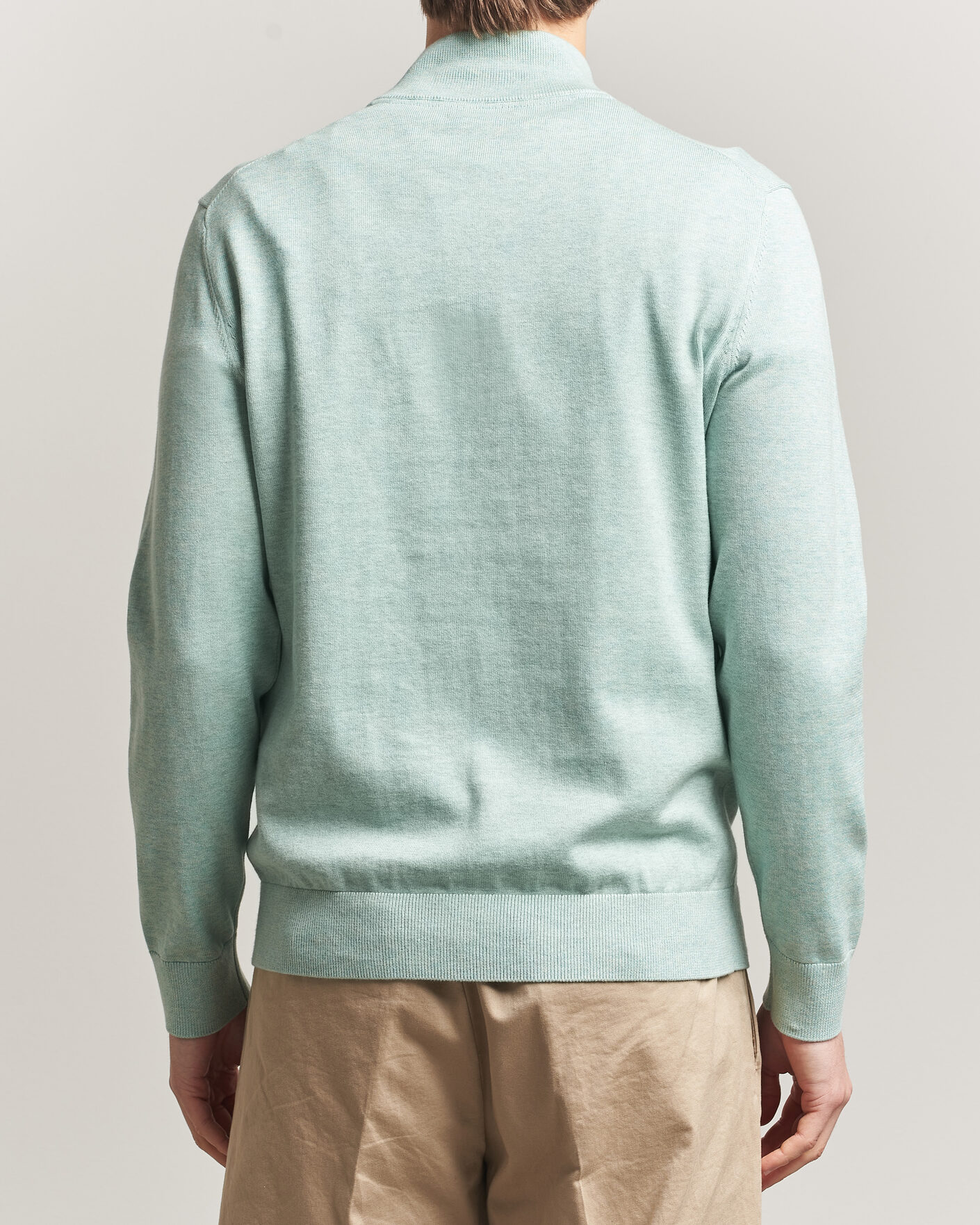 Mies | Puserot | Morris | Riley Half-Zip Green