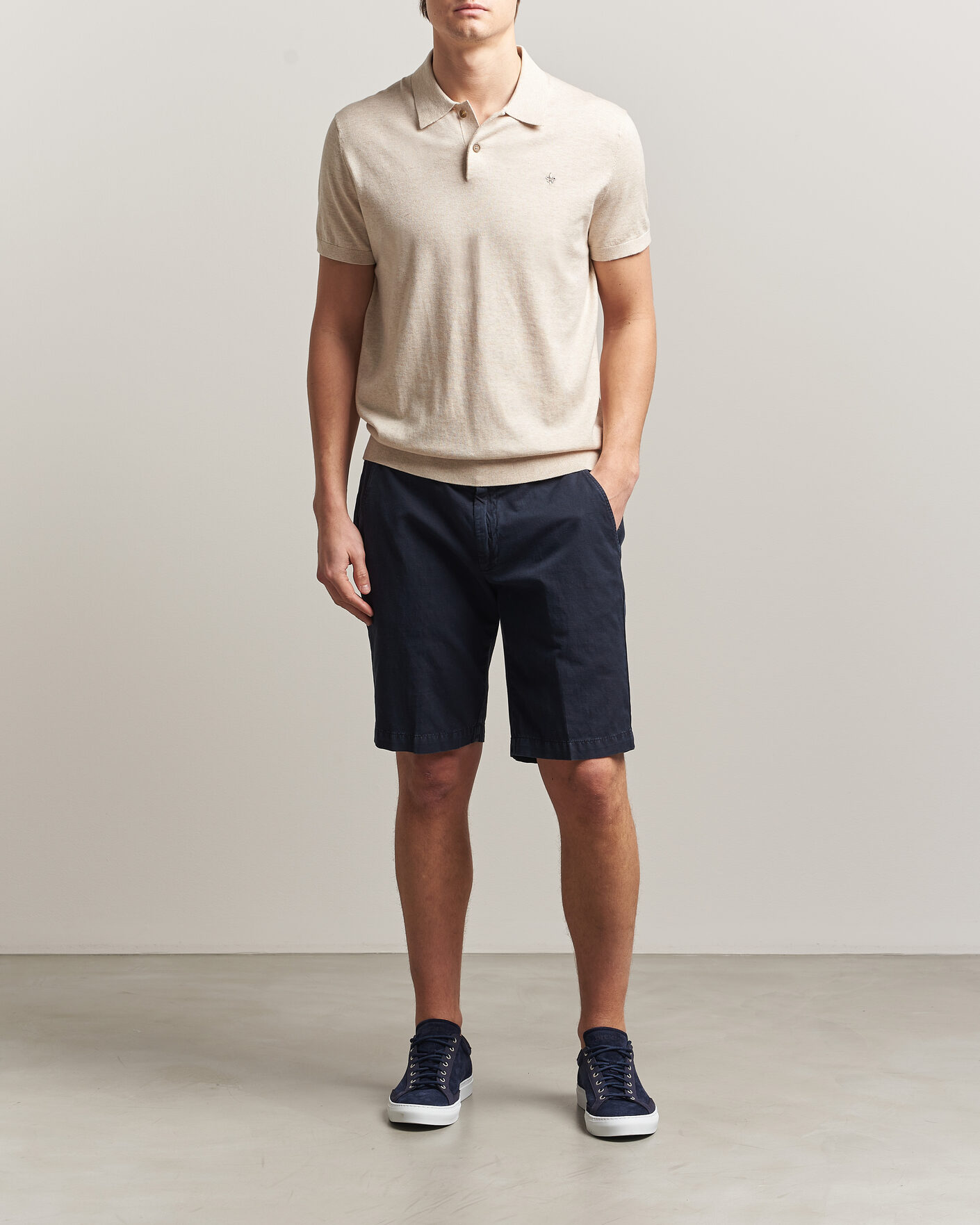 Mies | Pikeet | Morris | Riley Short Sleeve Polo Khaki