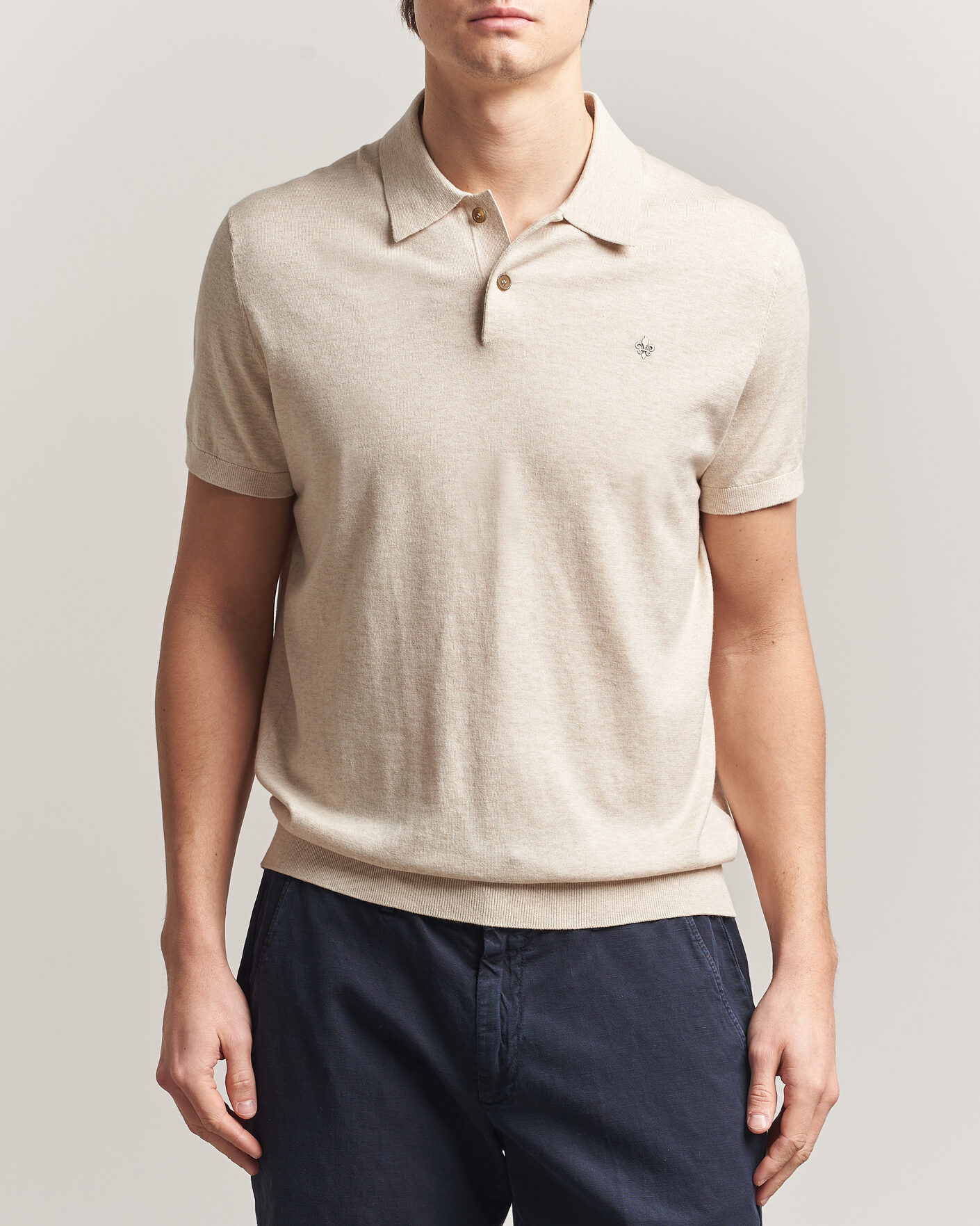 Mies | Pikeet | Morris | Riley Short Sleeve Polo Khaki
