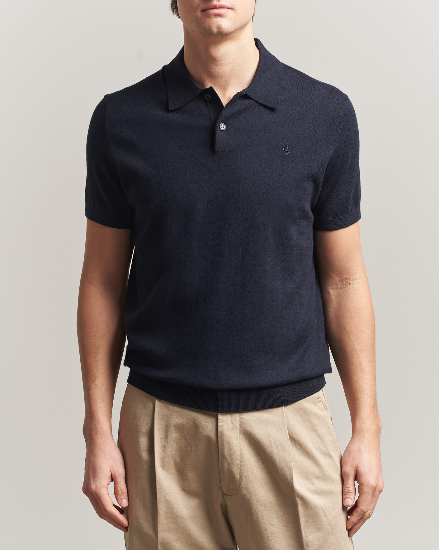 Mies | Pikeet | Morris | Riley Short Sleeve Polo Navy