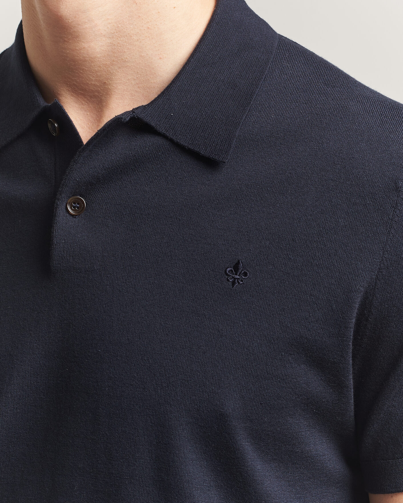 Mies | Pikeet | Morris | Riley Short Sleeve Polo Navy