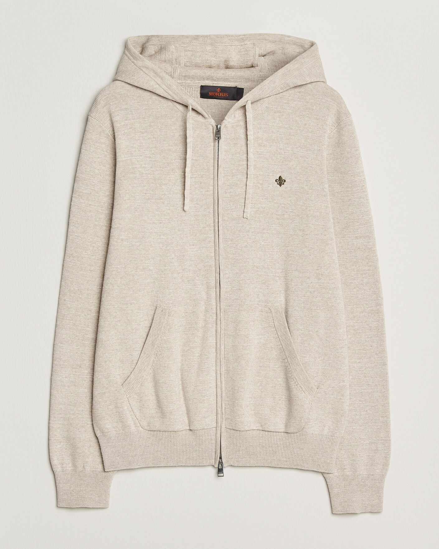 Mies | Puserot | Morris | Randall Full-Zip Hoodie Khaki