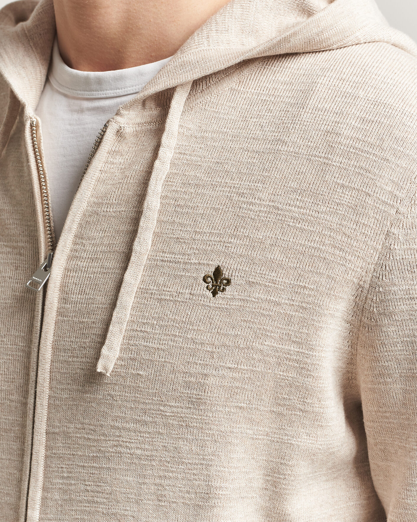 Mies | Puserot | Morris | Randall Full-Zip Hoodie Khaki