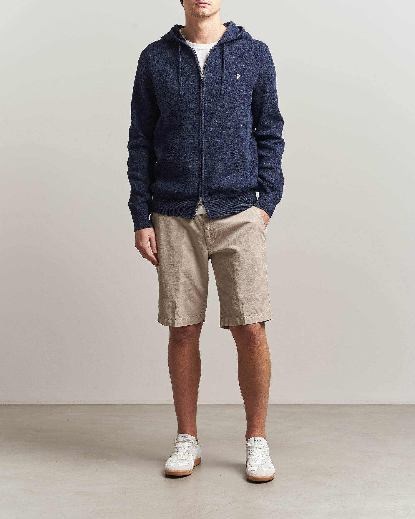 Mies | Puserot | Morris | Randall Full-Zip Hoodie Navy
