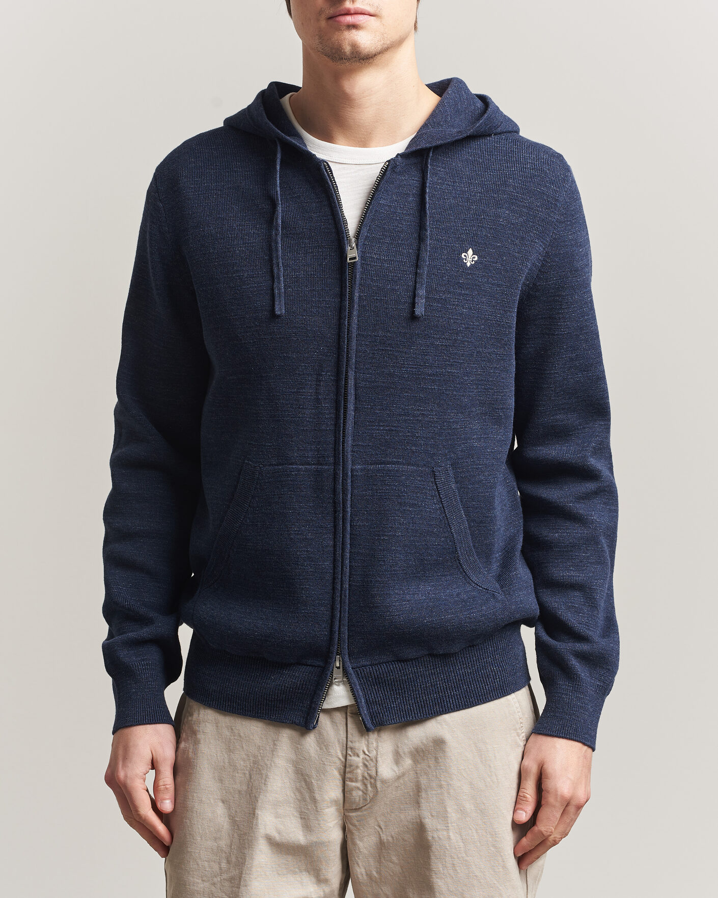 Mies | Puserot | Morris | Randall Full-Zip Hoodie Navy