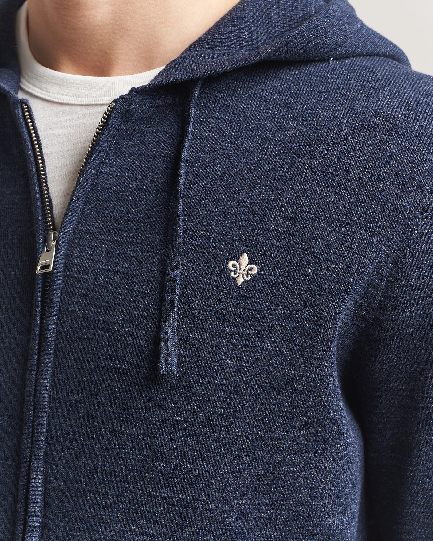 Mies | Puserot | Morris | Randall Full-Zip Hoodie Navy
