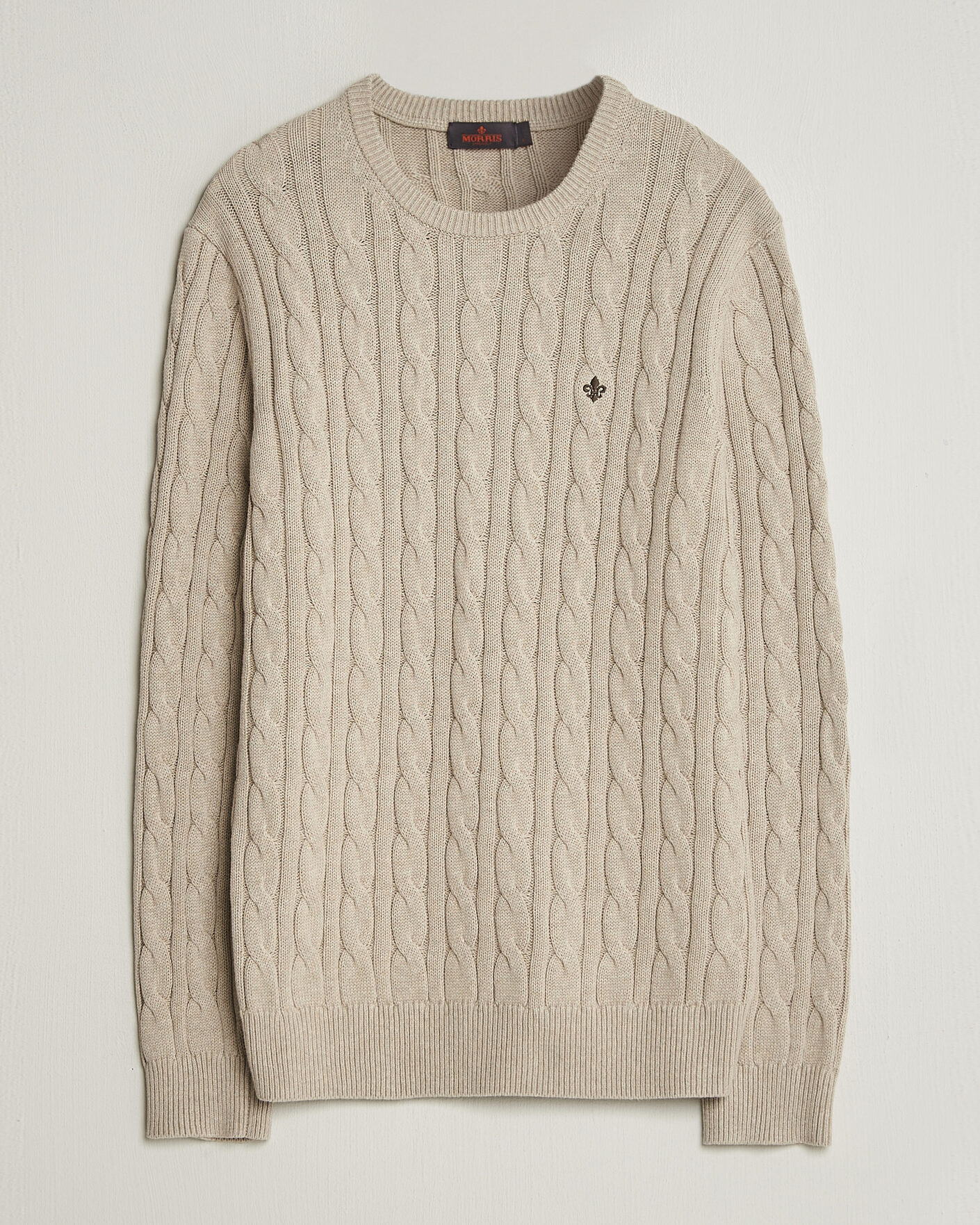 Mies | Puserot | Morris | Ethan Cable Oneck Khaki