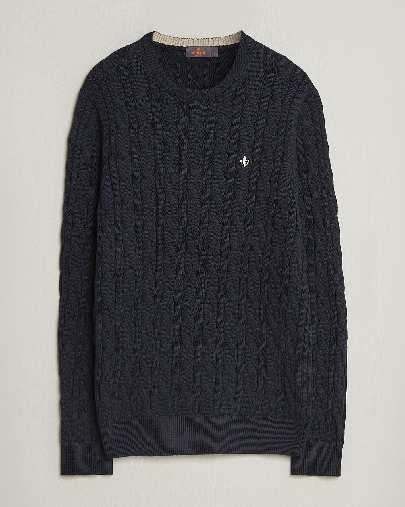 Mies | Puserot | Morris | Ethan Cable Oneck Navy