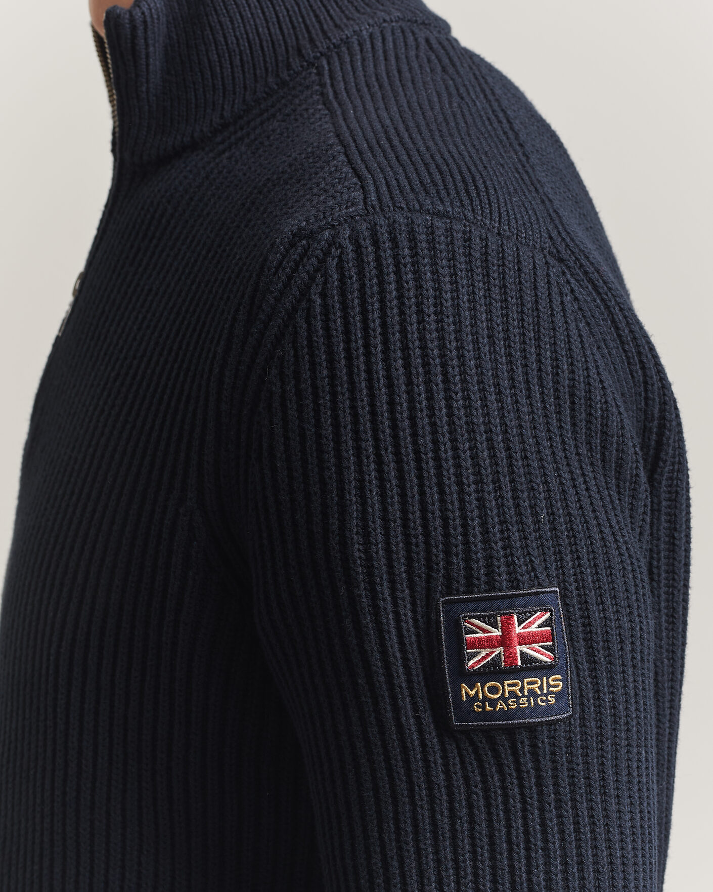 Mies | Puserot | Morris | Brenton Half-Zip Navy