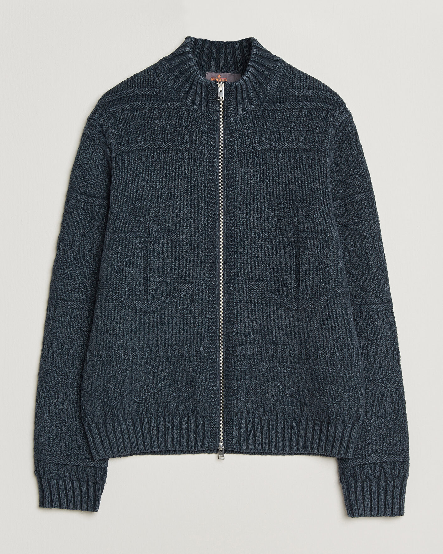 Mies | Puserot | Morris | Chatham Knitted Jacket Navy