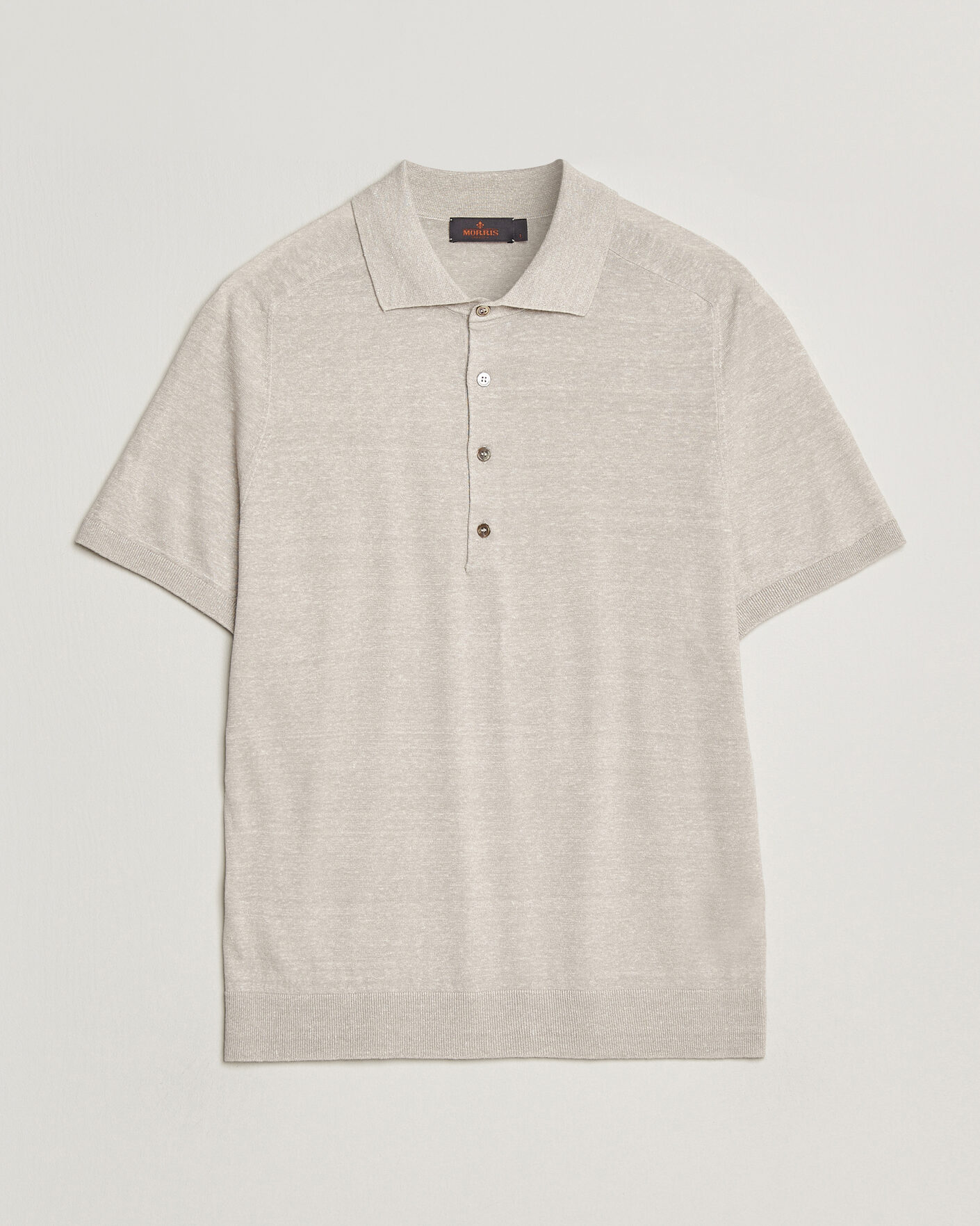 Mies | Pikeet | Morris | Colin Short Sleeve Polo Shirt Khaki