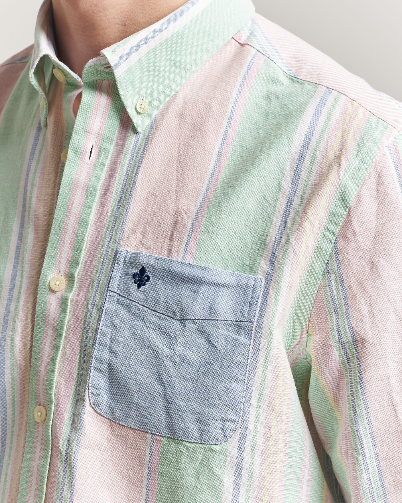 Mies | Kauluspaidat | Morris | Happy Oxford Shirt Multi