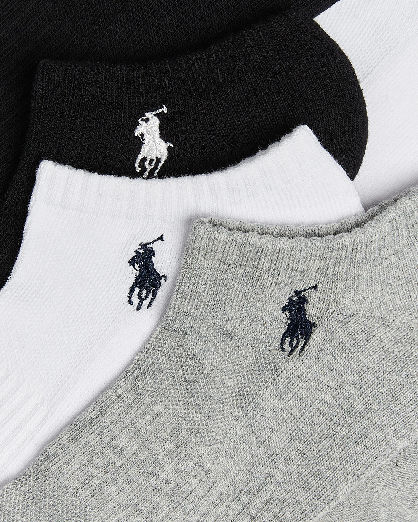 Mies | Alusvaatteet | Polo Ralph Lauren | 6-Pack Sneaker Sock Grey