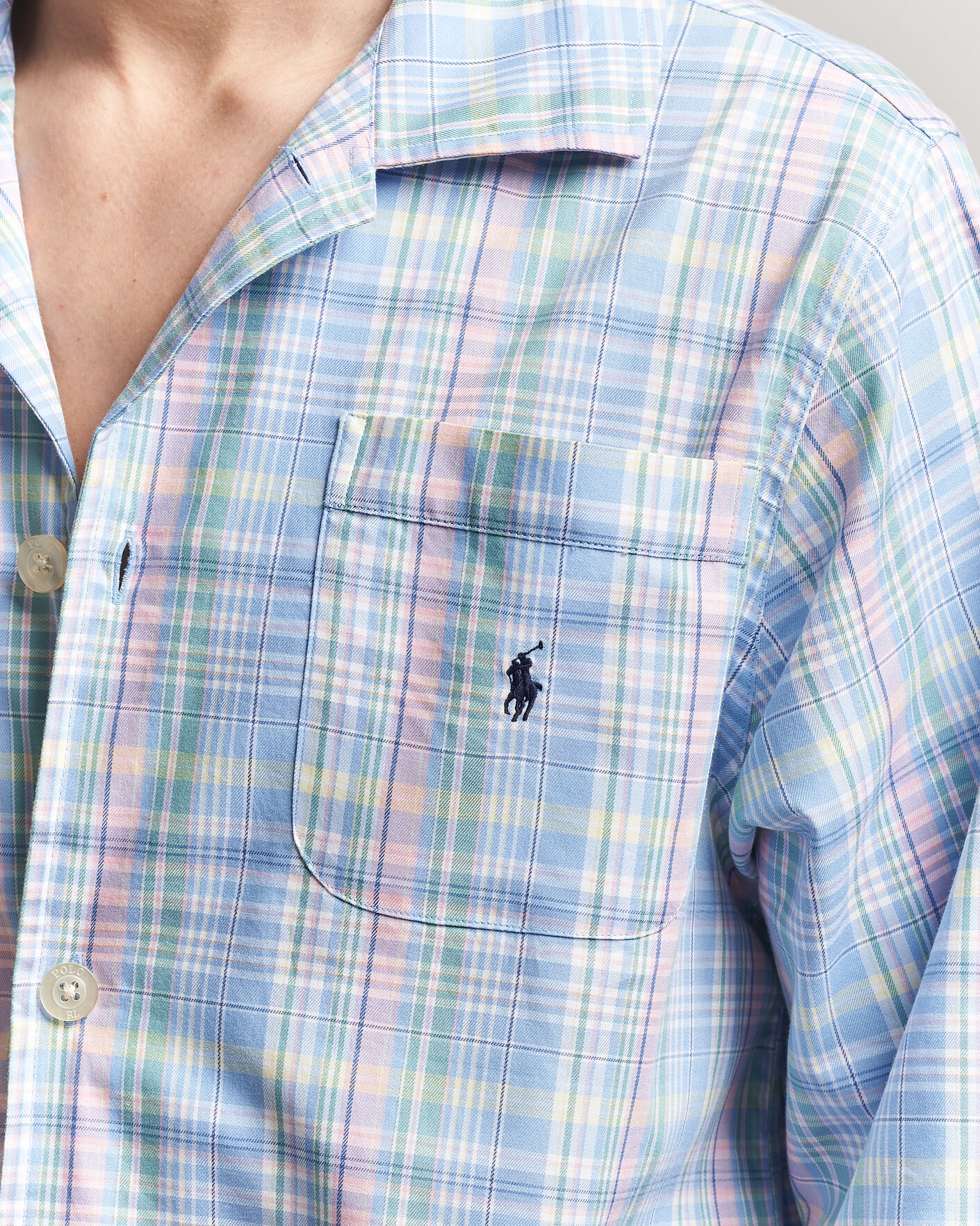 Mies | Yöpuvut ja kylpytakit | Polo Ralph Lauren | Cotton Checked Pyjama Set Multi