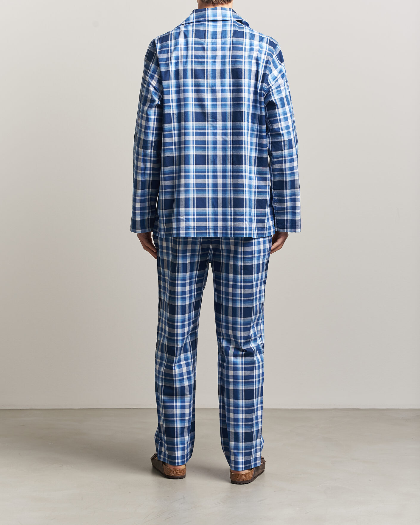 Mies | Yöpuvut ja kylpytakit | Polo Ralph Lauren | Cotton Checked Pyjama Set Blue Multi
