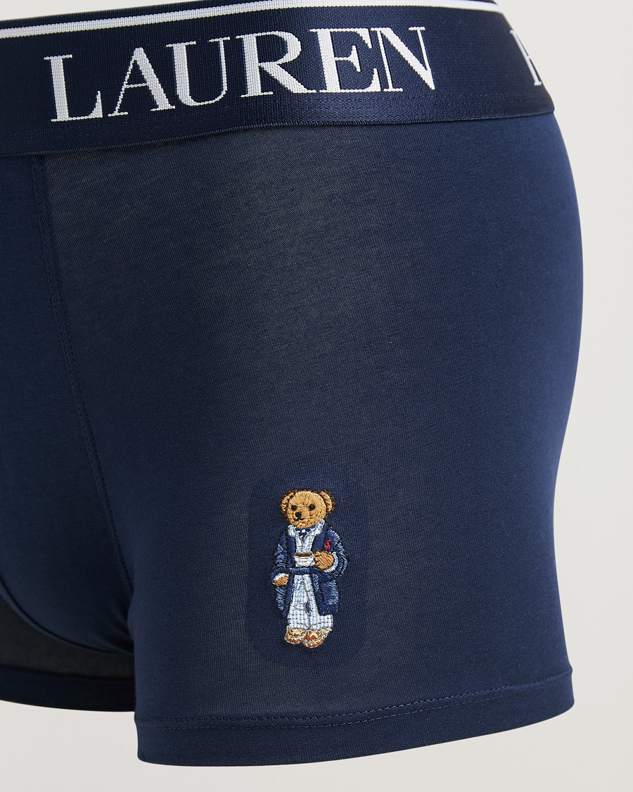 Mies | Alusvaatteet | Polo Ralph Lauren | 2-Pack Cotton Trunk Navy/Taylor Heather