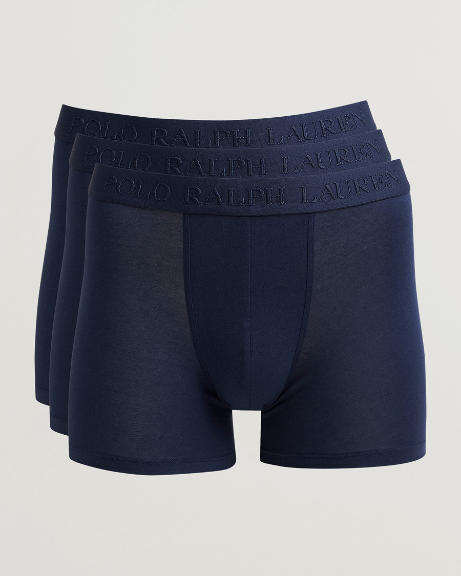 Mies | Alusvaatteet | Polo Ralph Lauren | 3-Pack Boxer Briefs Navy
