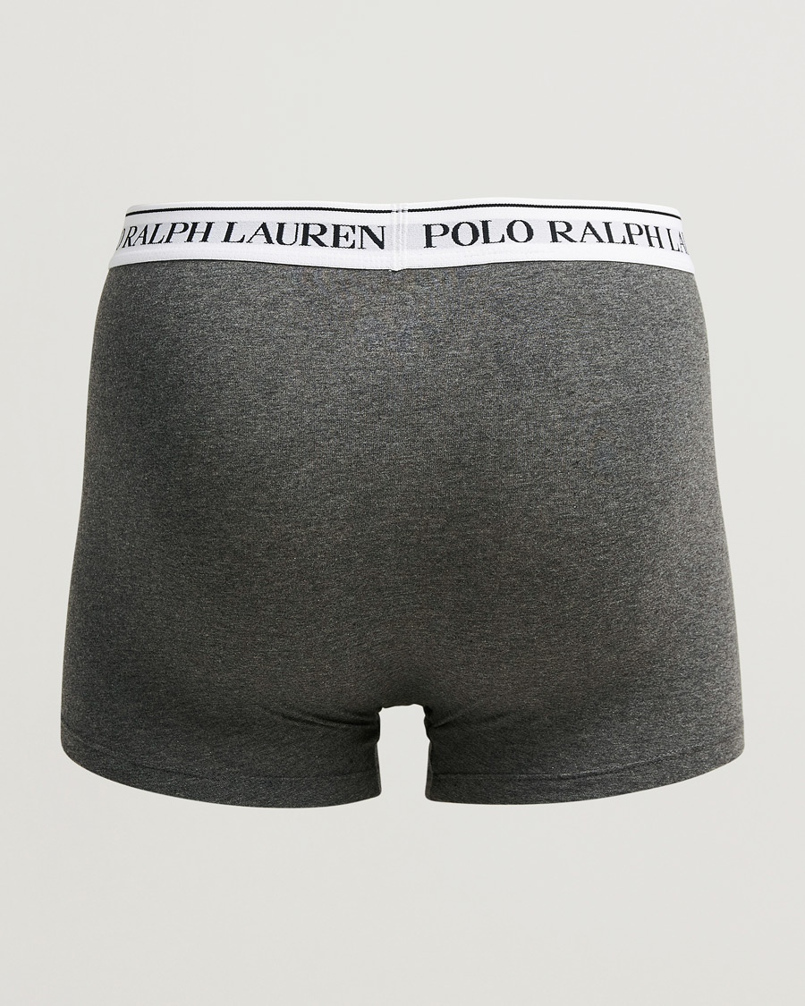 Mies | Alusvaatteet | Polo Ralph Lauren | 3-Pack Trunk White/Grey/Black