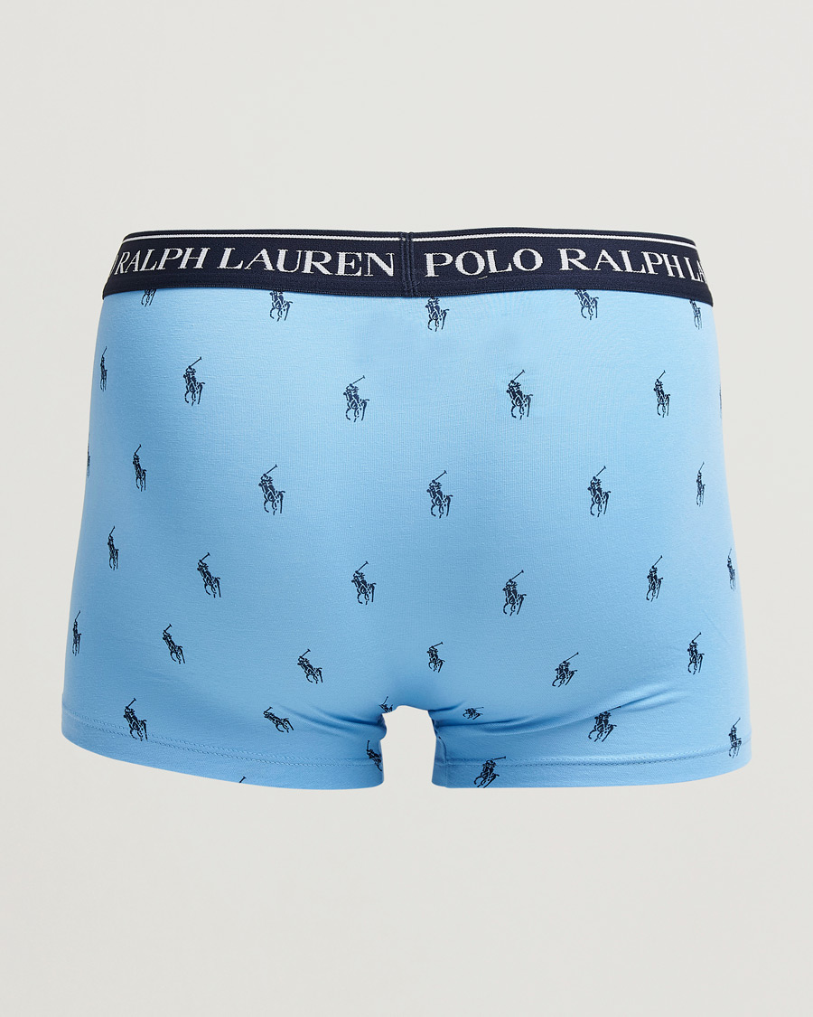 Mies | Alusvaatteet | Polo Ralph Lauren | 3-Pack Trunk Navy/Pink/Blue