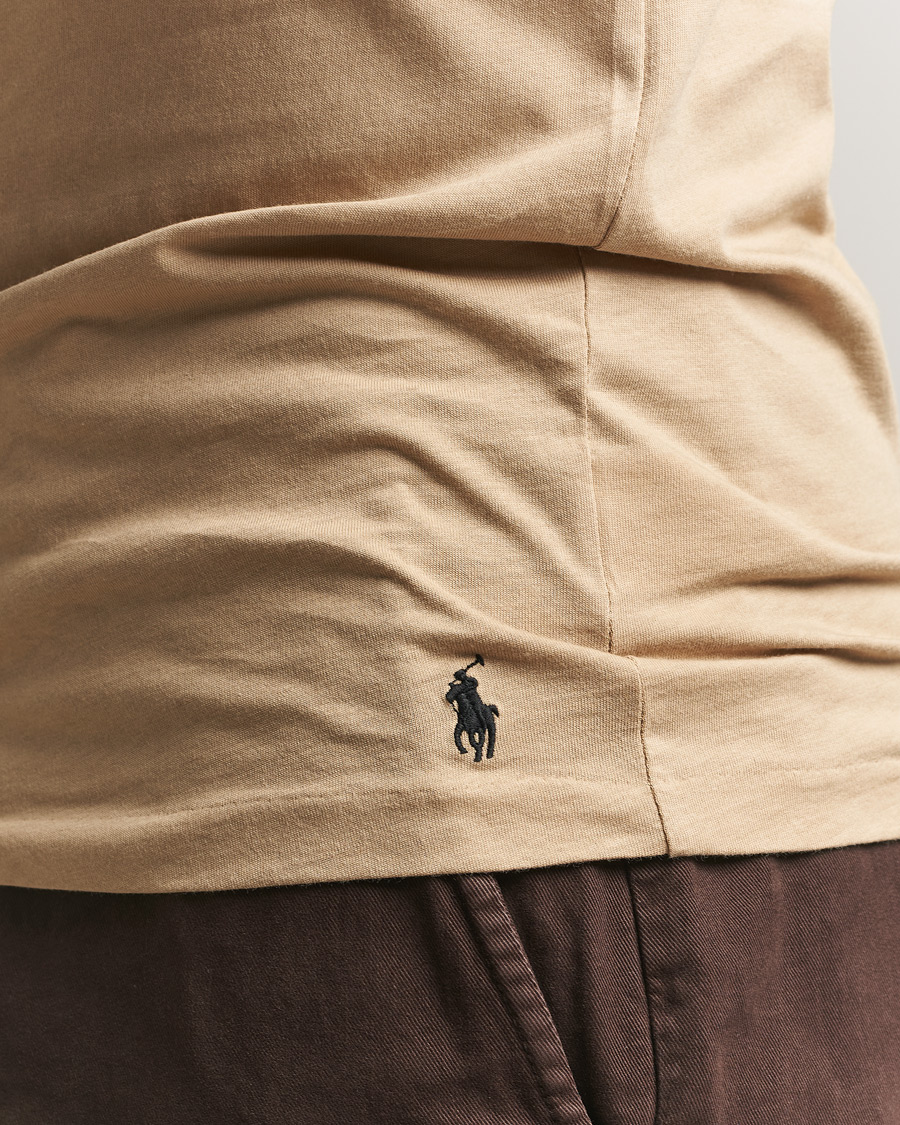 Mies | T-paidat | Polo Ralph Lauren | 3-Pack Crew Neck T-Shirt Island/Khaki/Navy