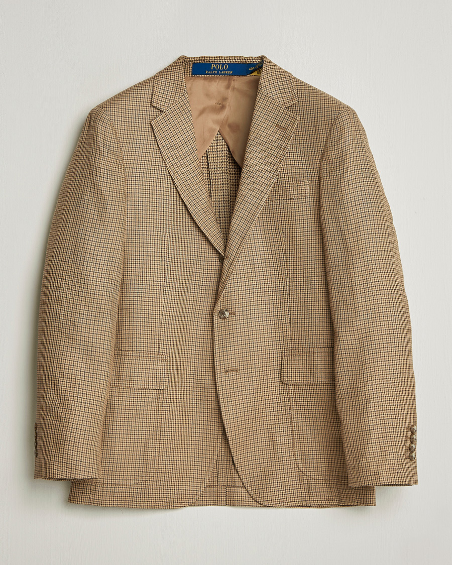 Mies | Pikkutakit | Polo Ralph Lauren | Mini Guncheck Blazer Camel Multi