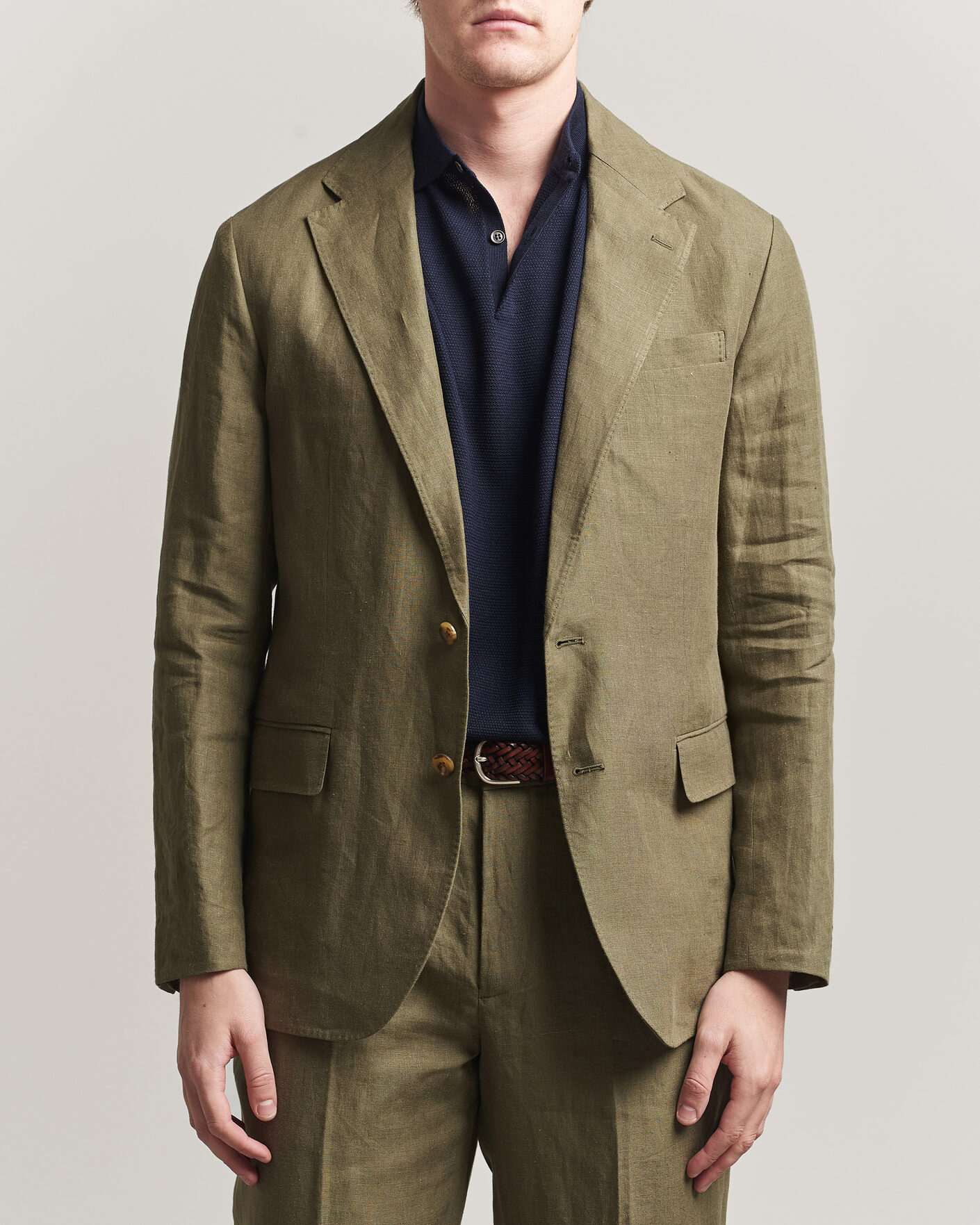 Mies | Pikkutakit | Polo Ralph Lauren | Linen Sportcoat Basic Olive