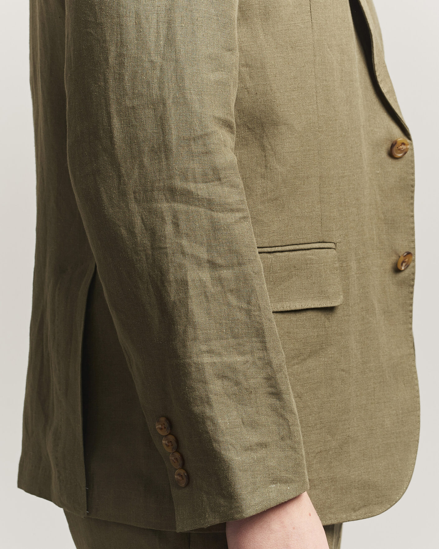 Mies | Pikkutakit | Polo Ralph Lauren | Linen Sportcoat Basic Olive