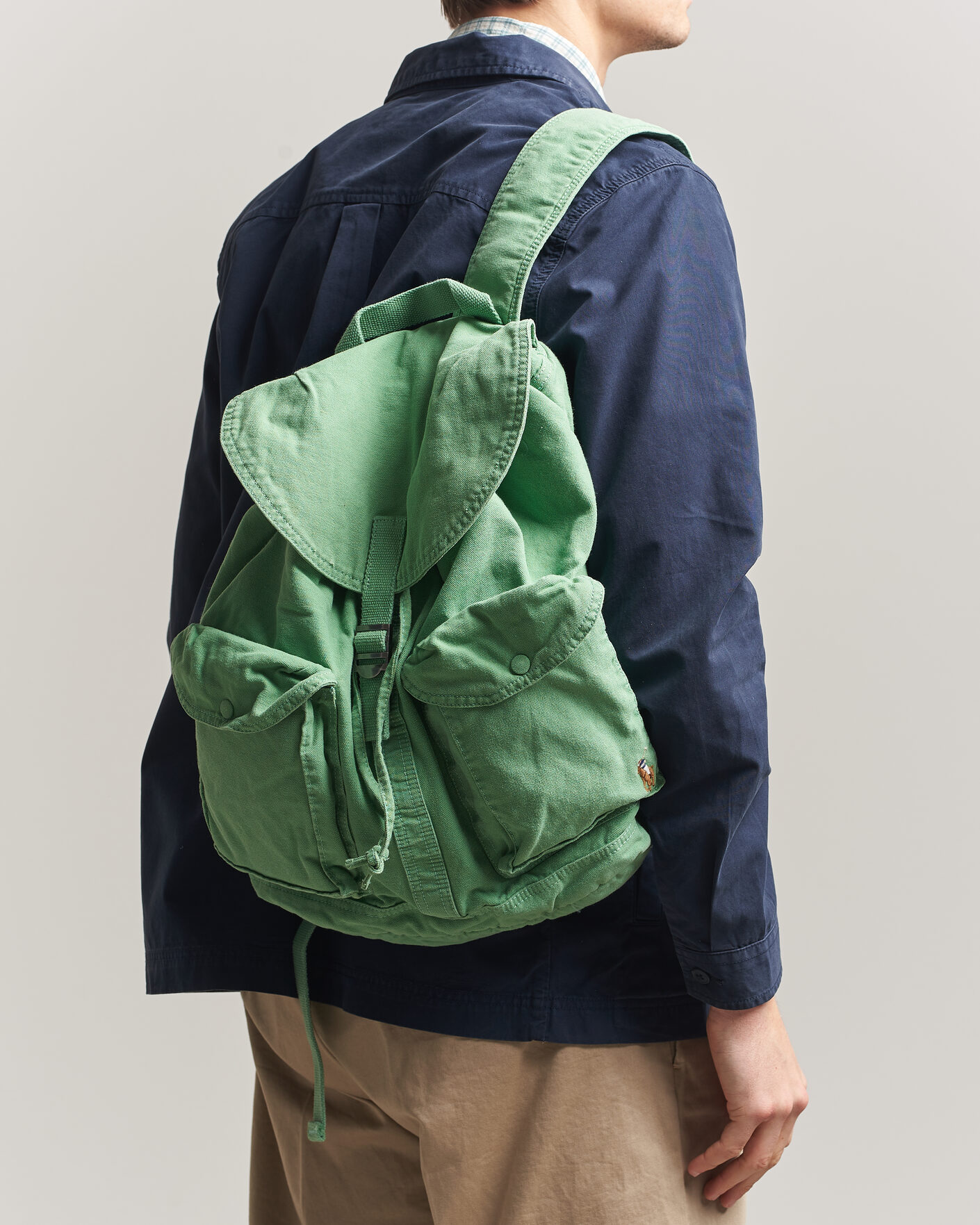 Mies | Laukut | Polo Ralph Lauren | Flap Backpack Pistachio