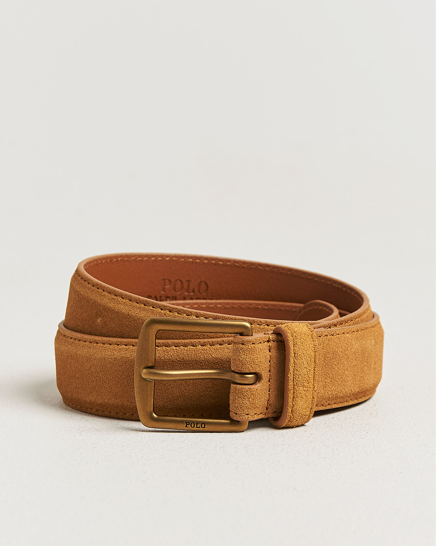 Mies | Vyöt | Polo Ralph Lauren | Suede Belt Tan