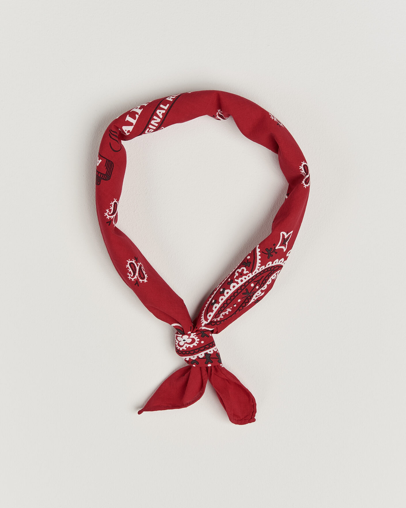 Mies | Huivit | Polo Ralph Lauren | Cotton Printed Bandana Red/White