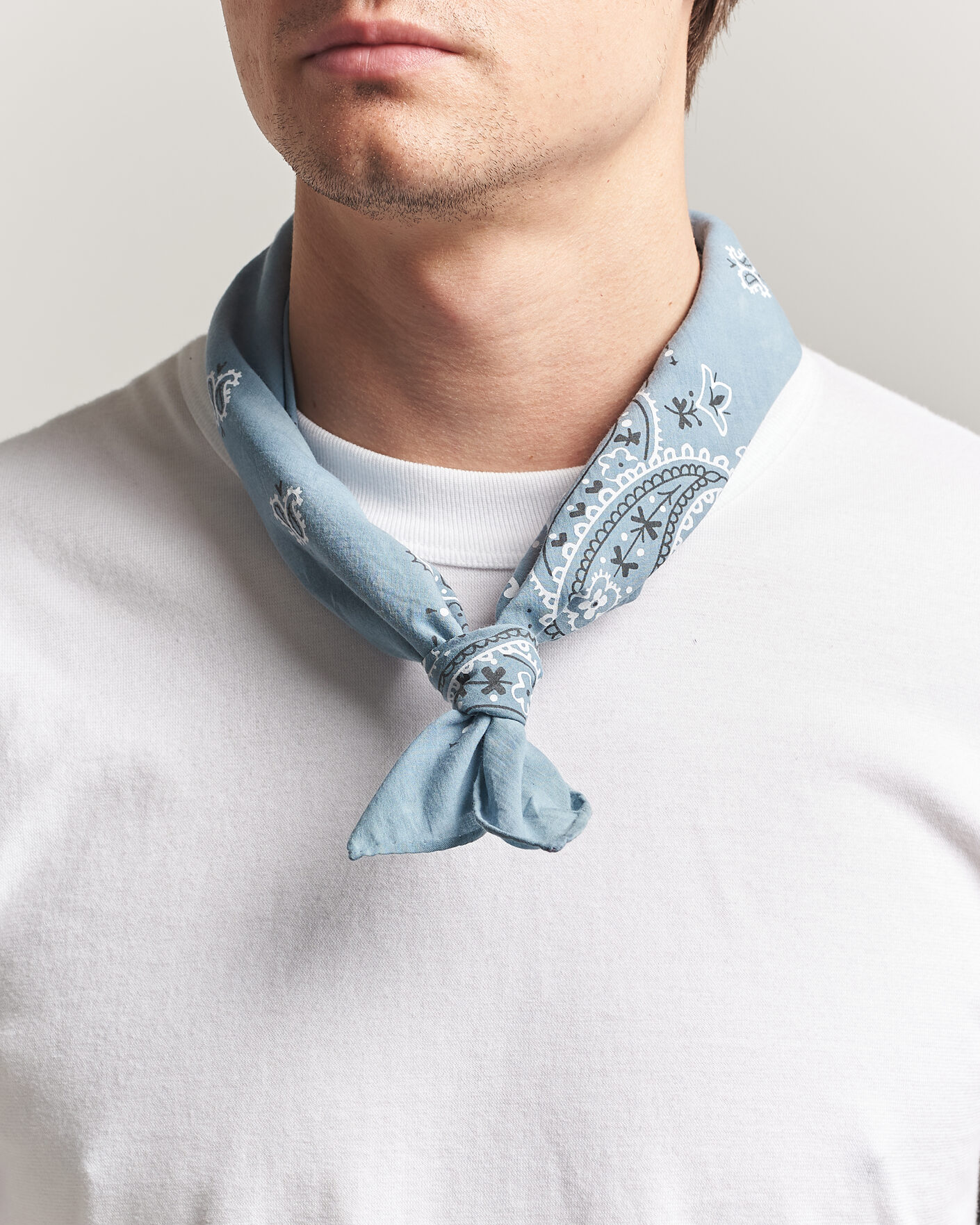 Mies | Huivit | Polo Ralph Lauren | Cotton Printed Bandana Vessle Blue