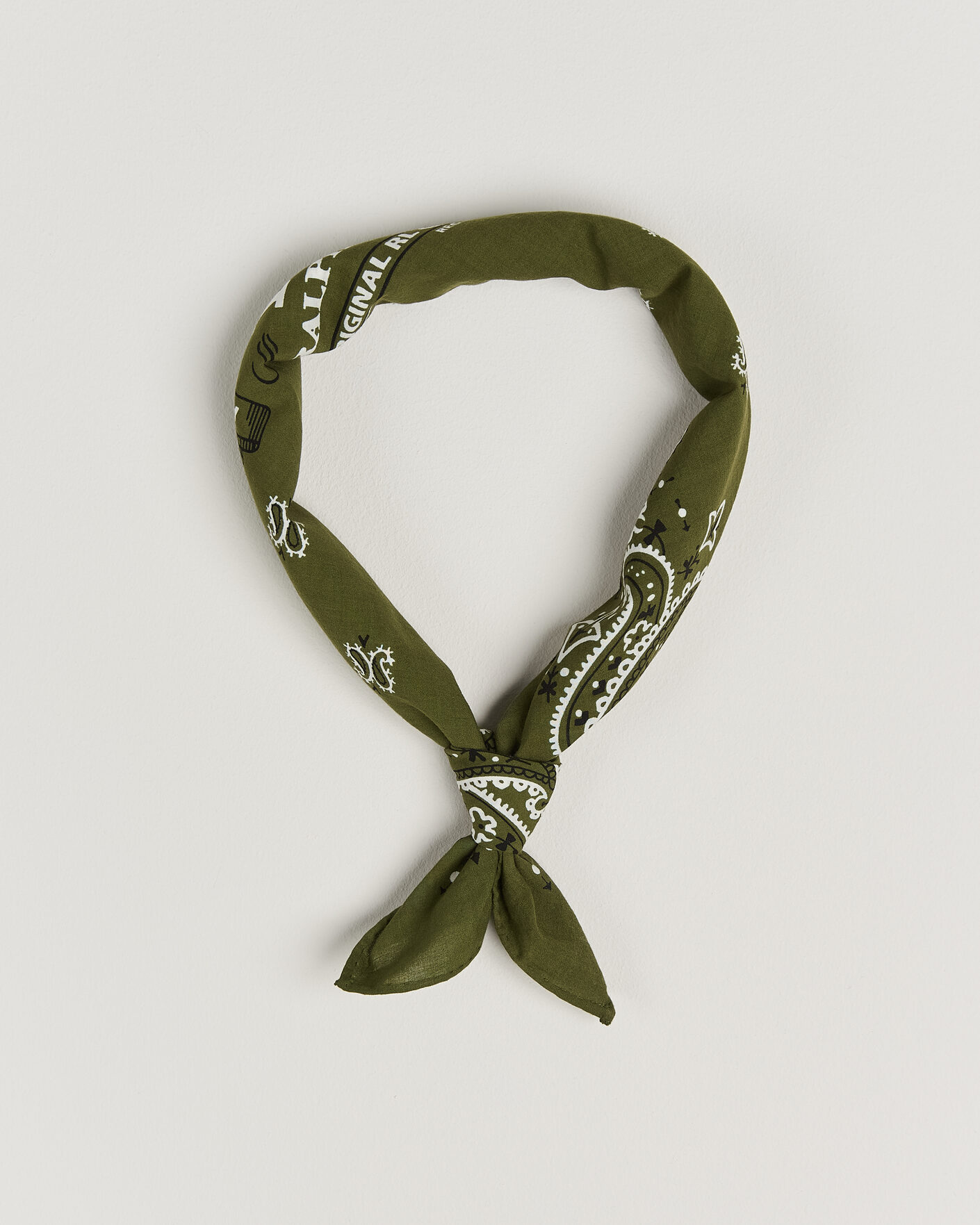 Mies | Huivit | Polo Ralph Lauren | Cotton Printed Bandana Supply Olive
