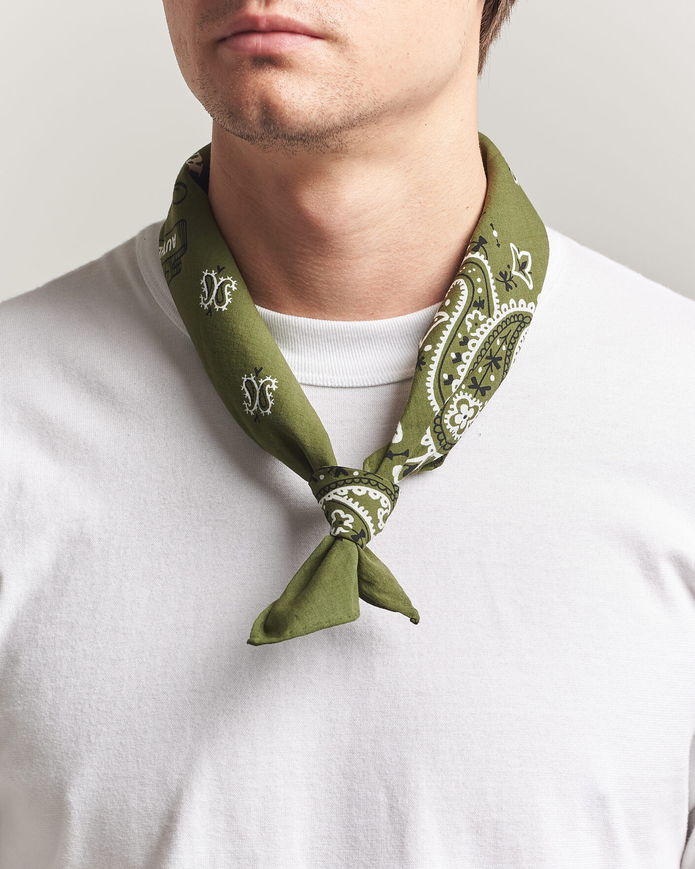 Mies | Huivit | Polo Ralph Lauren | Cotton Printed Bandana Supply Olive