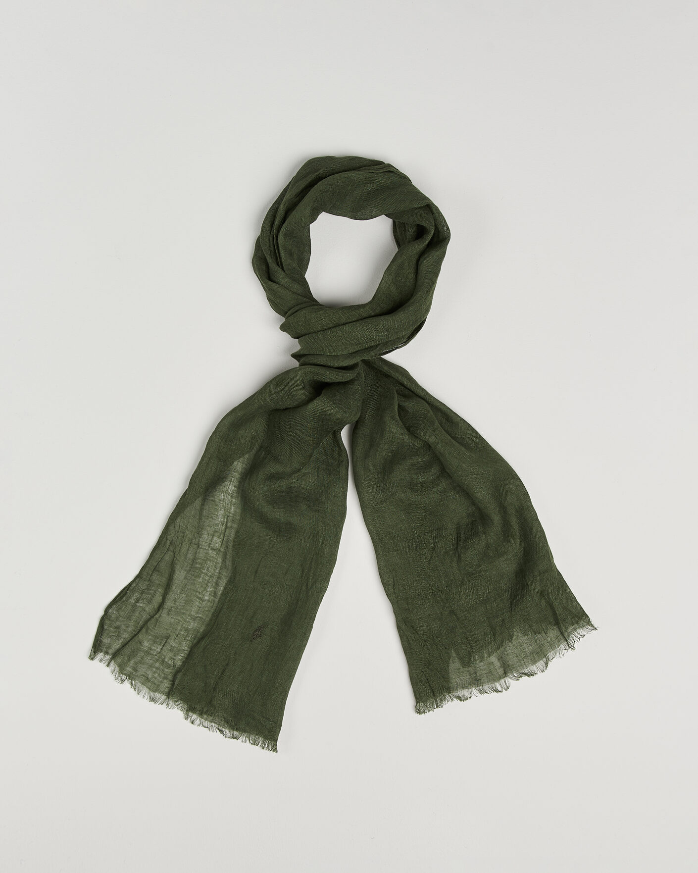 Mies | Polo Ralph Lauren Linen Scarf Supply Olive | Polo Ralph Lauren | Linen Scarf Supply Olive
