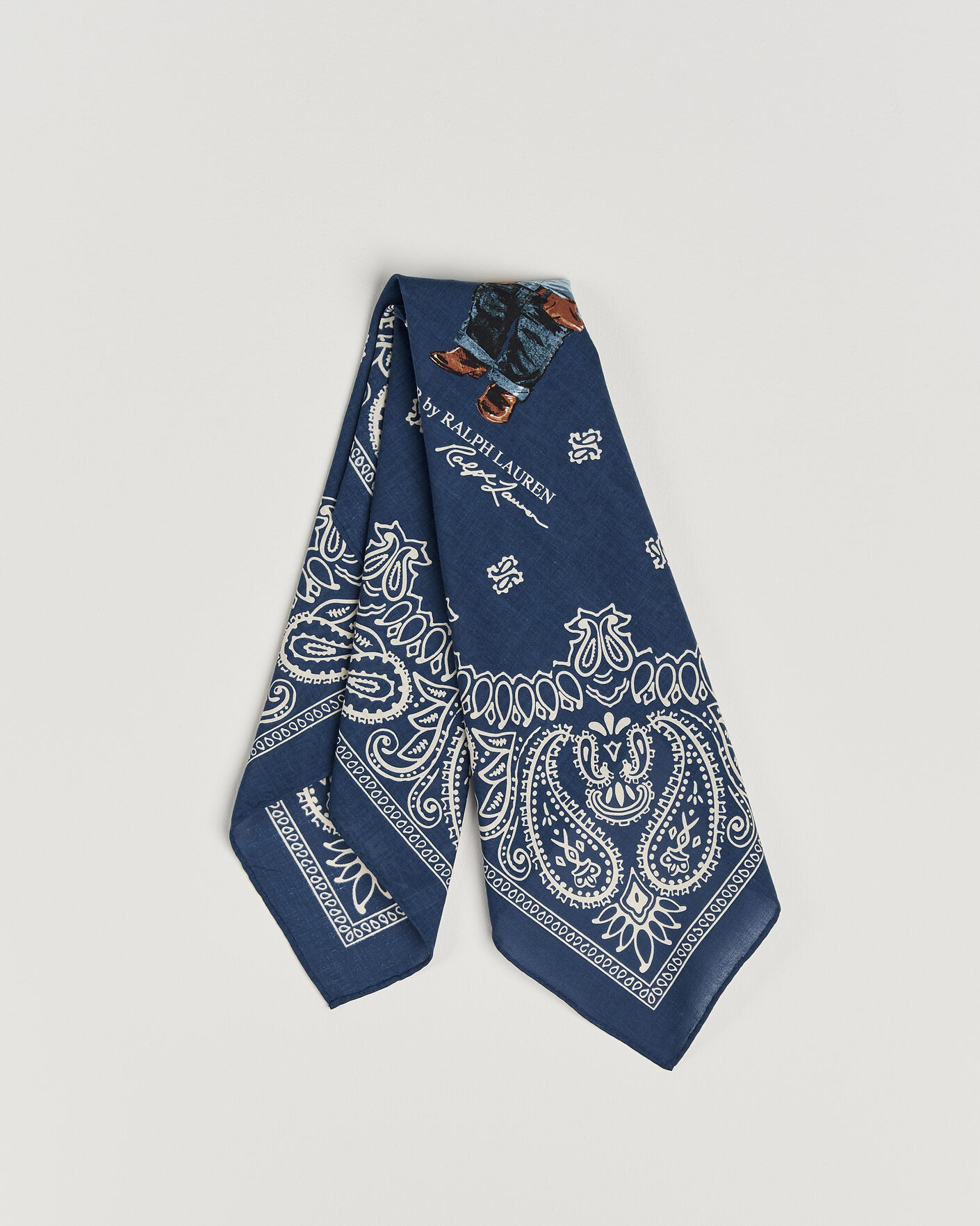Mies | Huivit | Polo Ralph Lauren | Printed Bear Scarf Navy Multi
