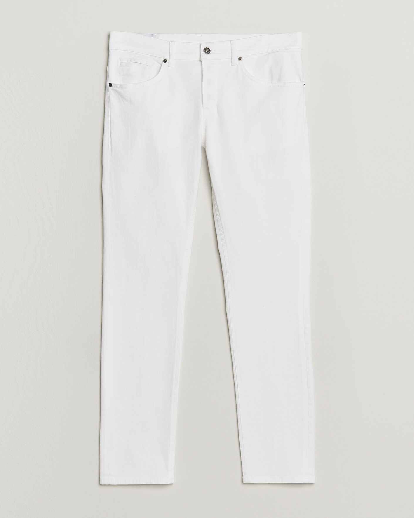 Mies | Housut | Dondup | George Bullstretch 5-Pocket Pants White