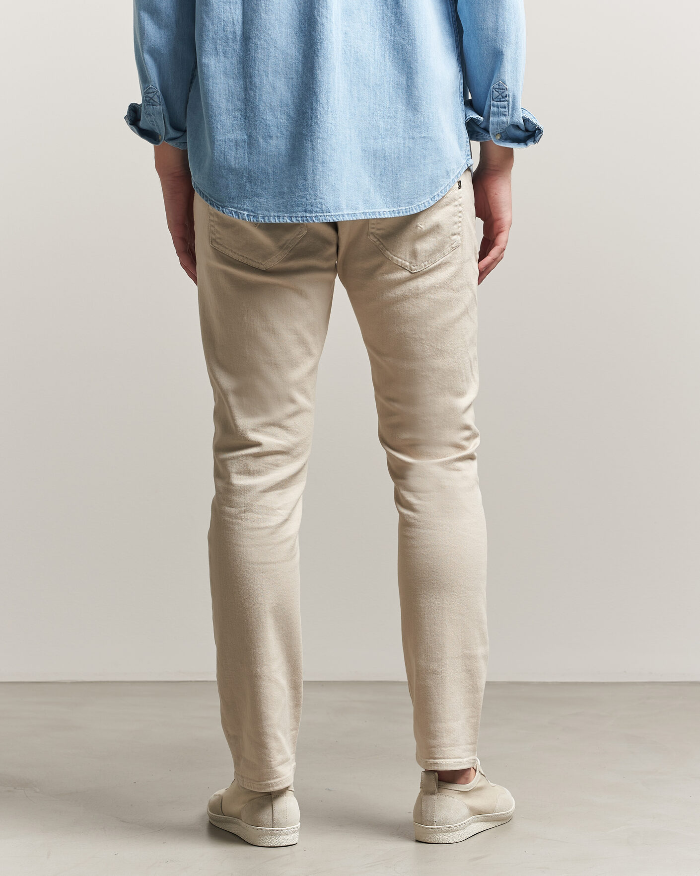 Mies | Housut | Dondup | George Bullstretch 5-Pocket Pants Beige