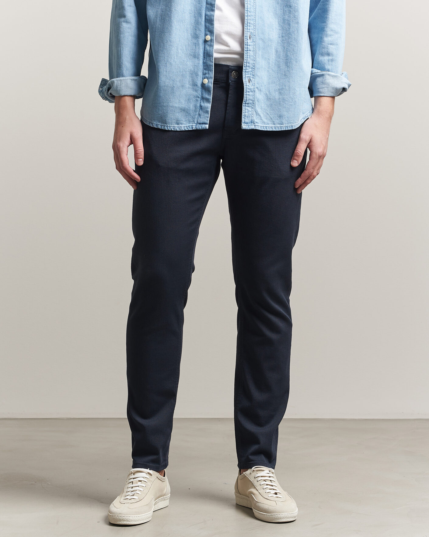 Mies | Housut | Dondup | George Bullstretch 5-Pocket Pants Navy